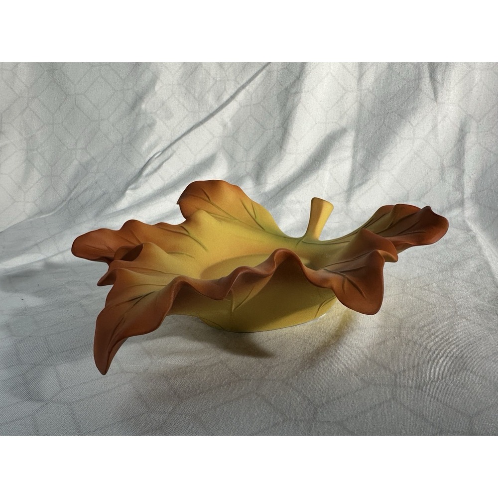 🍁 Partylite Whispering Maple Leaf Tealight‎ Holders (Set of 3) - Picture 13 of 16